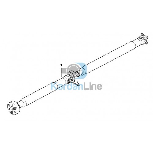 Transmision cardan BMW 3 E46 Automatic, 26111229565, 1229565