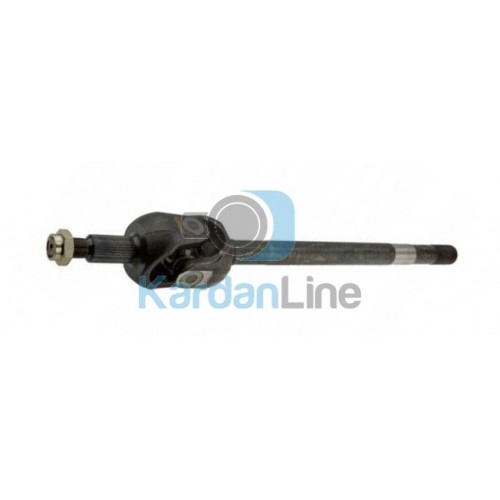 Transmission avant gauche Jeep Wrangler 07-18, DANA 44, 68017180AA, 68017180AB, 68145209AA, 68145209AB