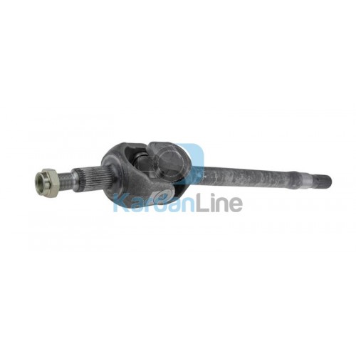 Transmission avant gauche Jeep Wrangler 07-18, DANA 30, 68004081AA, 68145055AA, 68145055AB