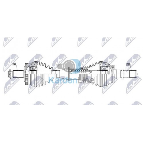 Driveshaft right Range Rover Sport L320, IED000061, IED000062, IED500110